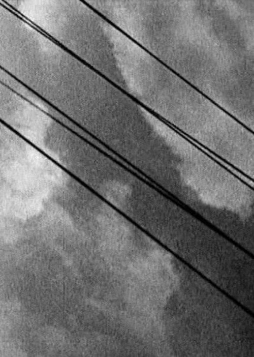 Clouds & Wires Poster