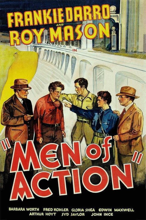 Men of Action Poster