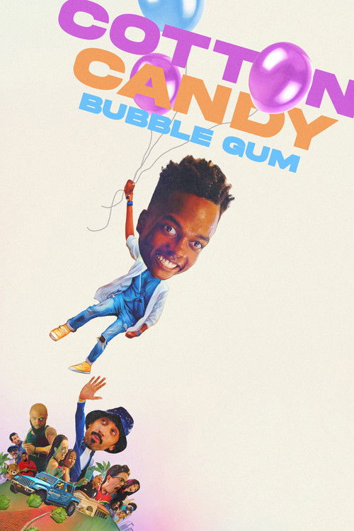 Cotton Candy Bubble Gum Poster