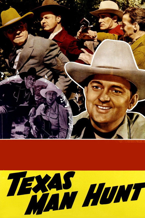 Texas Man Hunt Poster