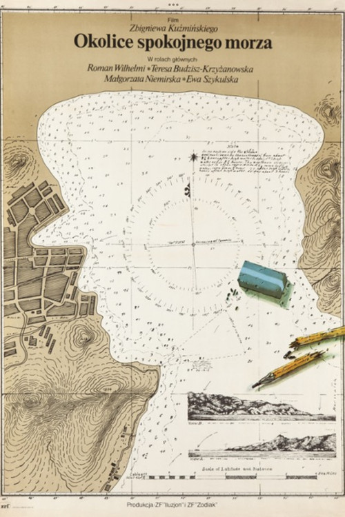 Environs of a Quiet Sea Poster