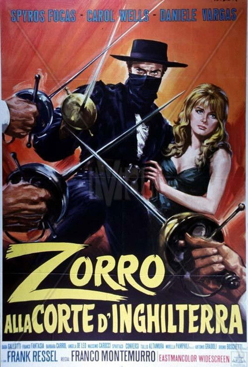 Zorro in the Court of England Poster