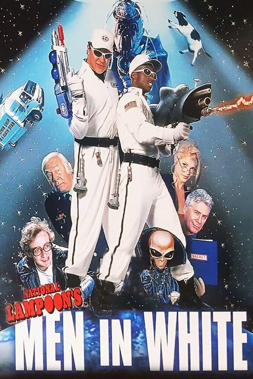 Men in White Poster