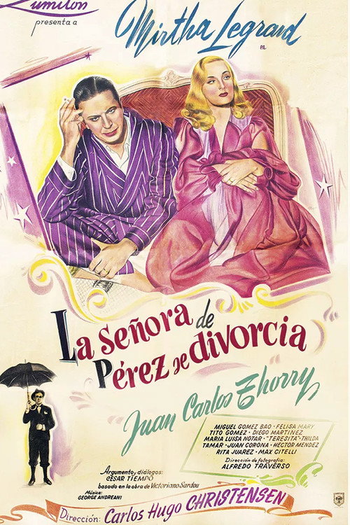 La señora de Pérez se divorcia Poster