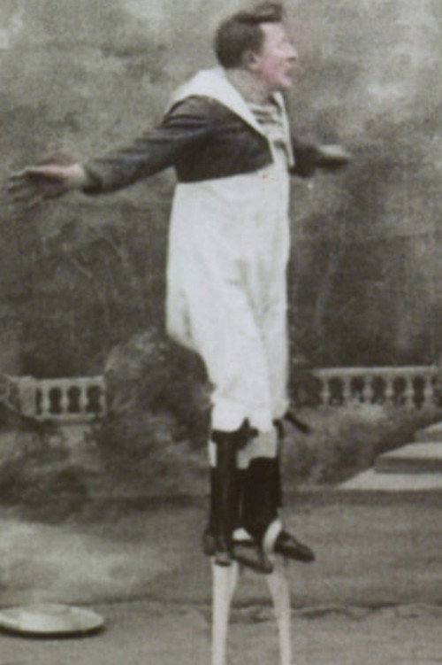 Entrée des echasses Poster