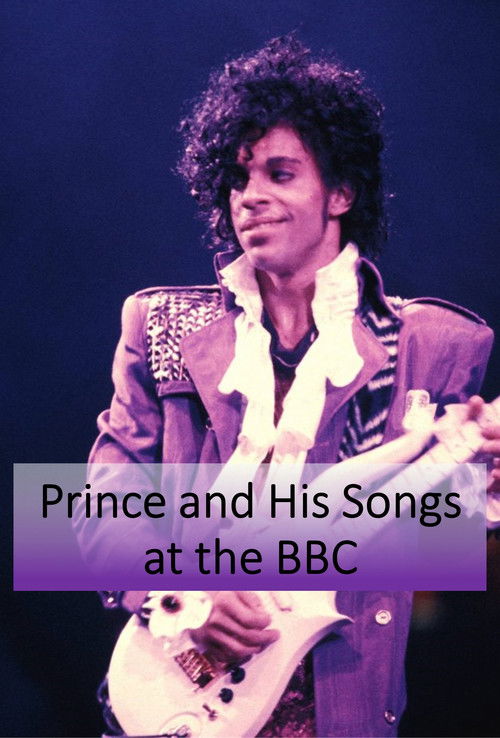 Prince and His Songs at the BBC Poster