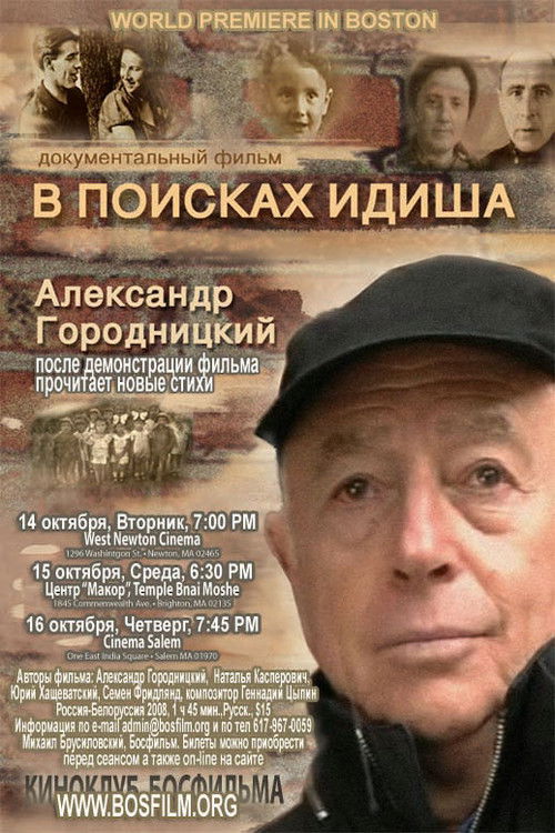 Searching for Idish Poster