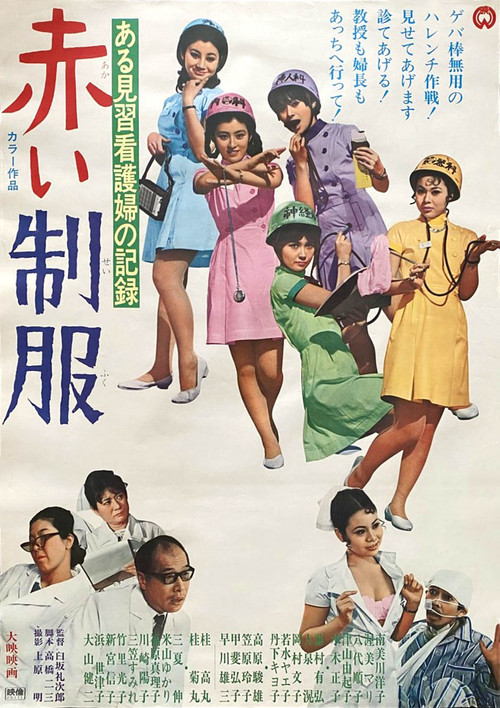 Record of an Apprentice Nurse: Red Uniform Poster