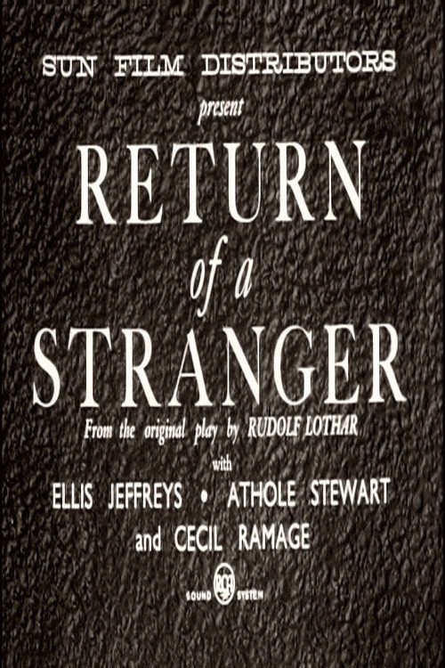 Return of a Stranger Poster