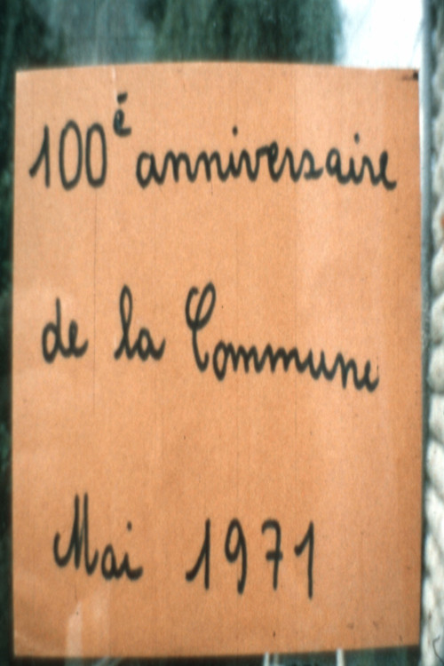 100e anniversaire de la Commune Poster