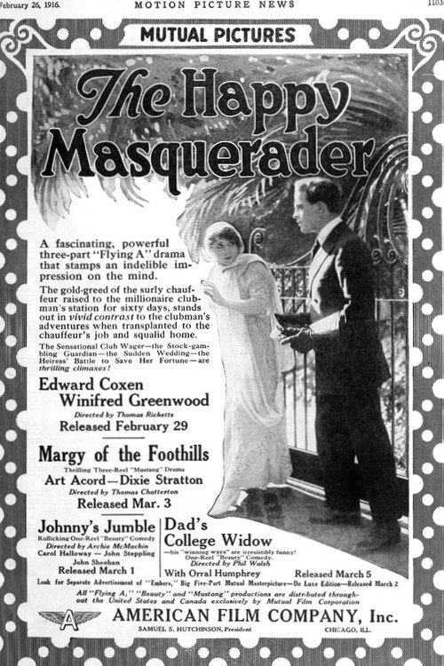 The Happy Masquerader Poster