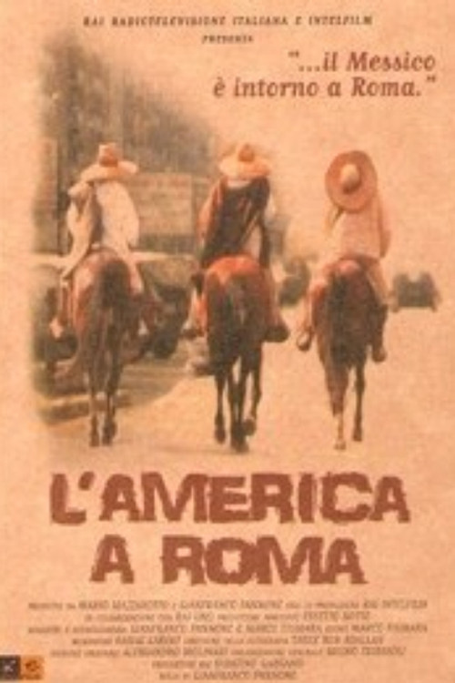 L'America a Roma Poster