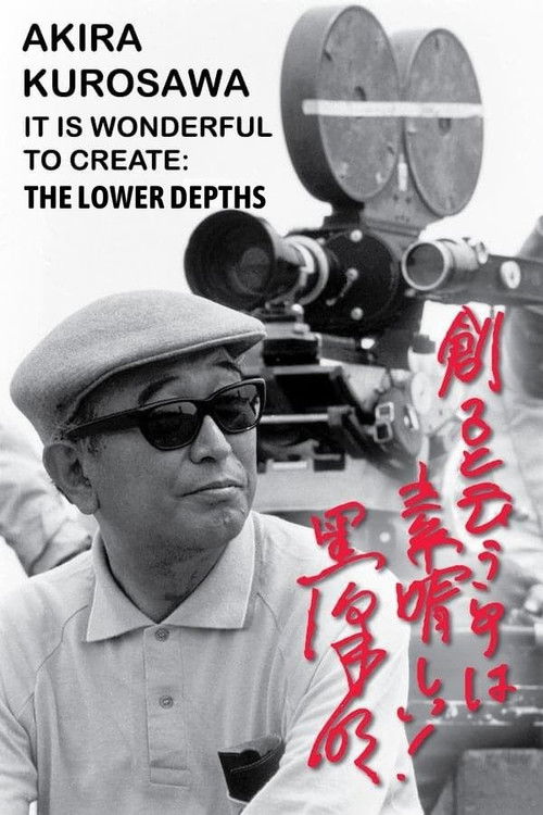 Akira Kurosawa: It Is Wonderful to Create: 'The Lower Depths' Poster