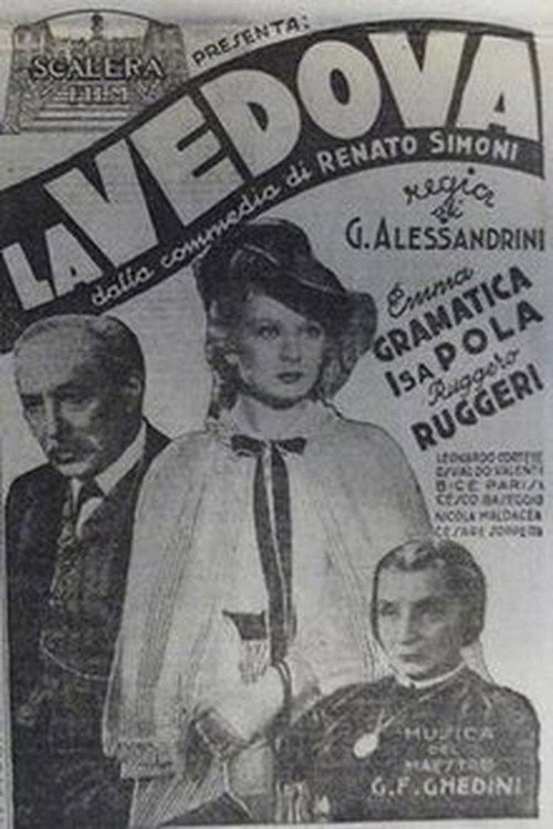 La vedova Poster