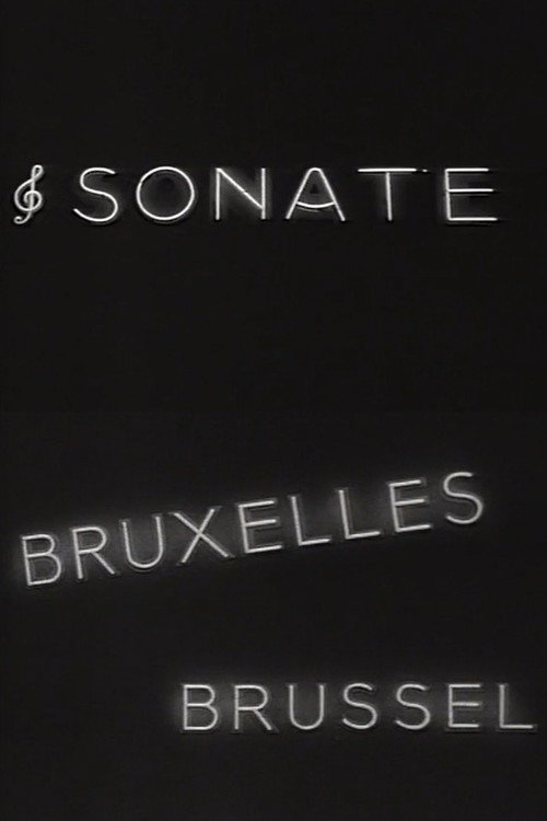 Sonate in Brussel Poster