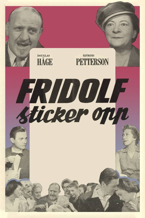 Fridolf sticker opp! Poster