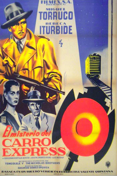 El misterio del carro express Poster