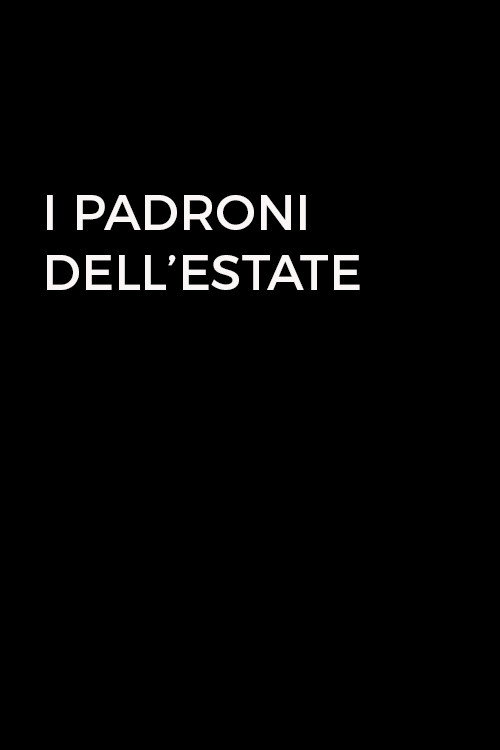 I padroni dell'estate Poster