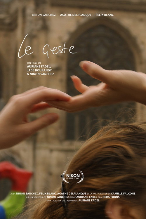Le geste Poster