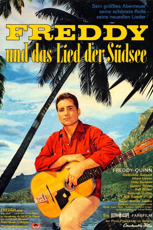 Freddy und das Lied der Südsee Poster