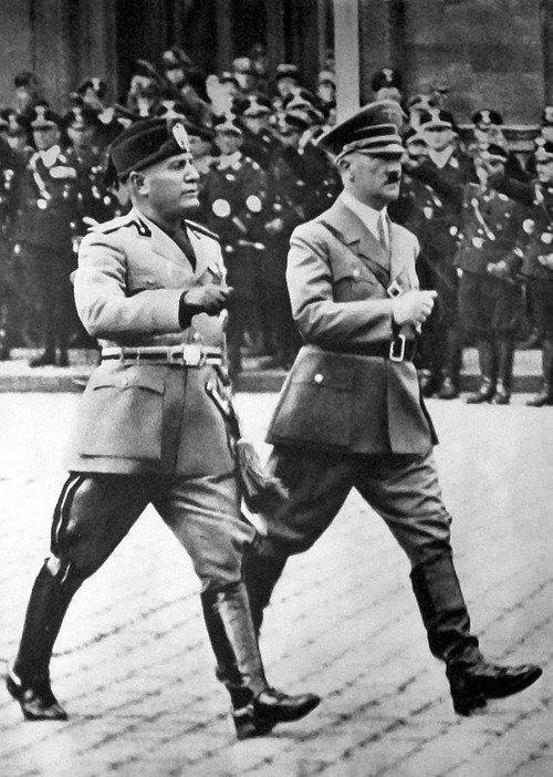 Mussolini in Deutschland Poster