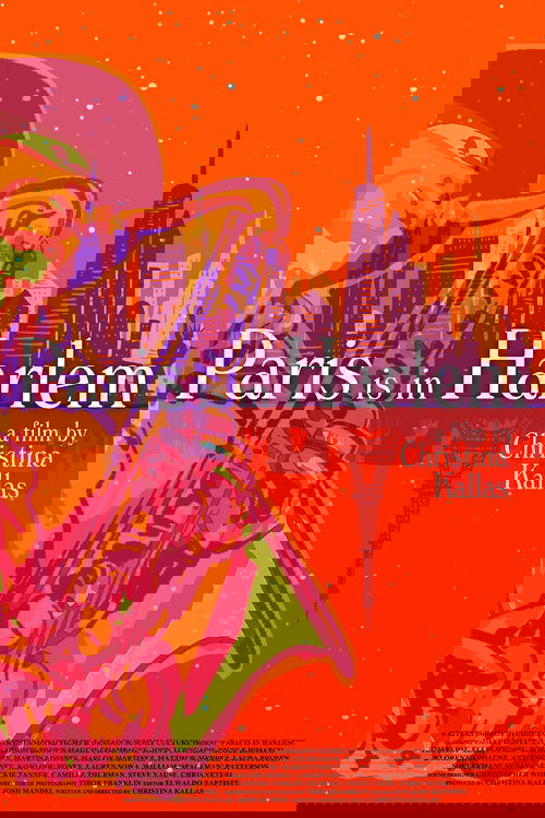 Paris is in Harlem Poster