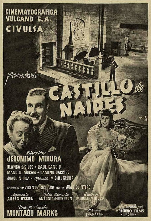 Castillo de naipes Poster