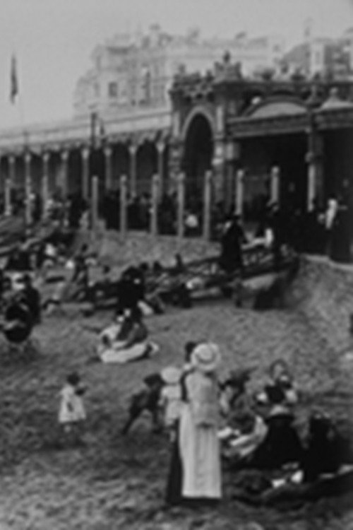 La Plage et l'Etablissement Poster