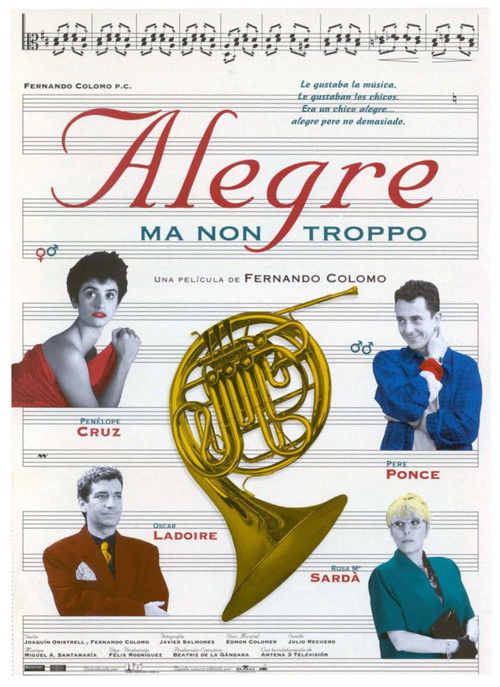 Alegre ma non troppo Poster