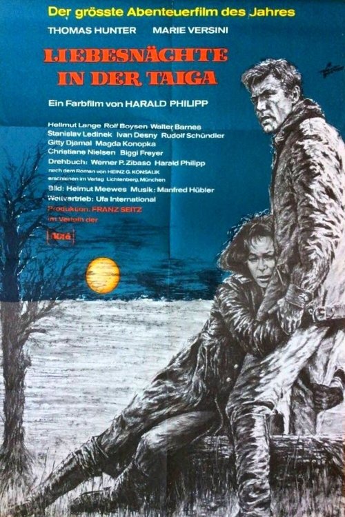 Liebesnächte in der Taiga Poster