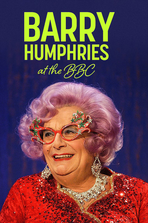 Barry Humphries at the BBC Poster