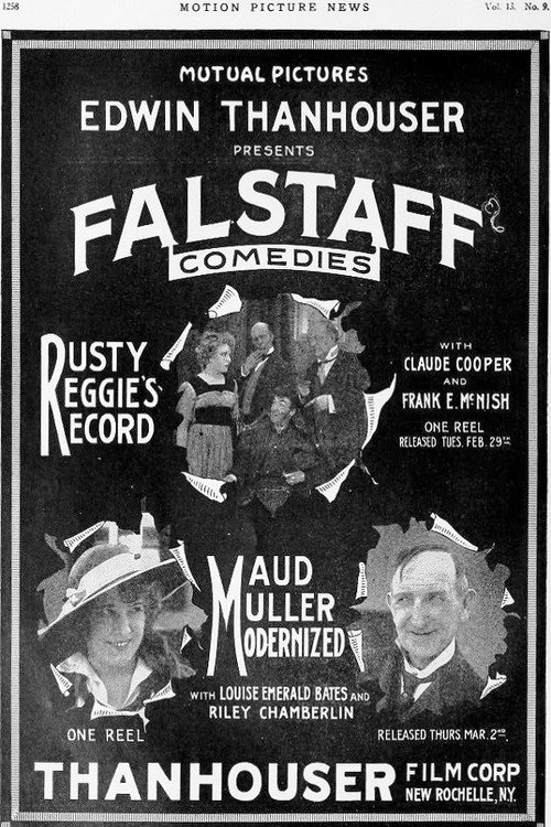 Rustic Reggie's Record Poster