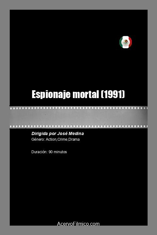 Espionaje mortal Poster