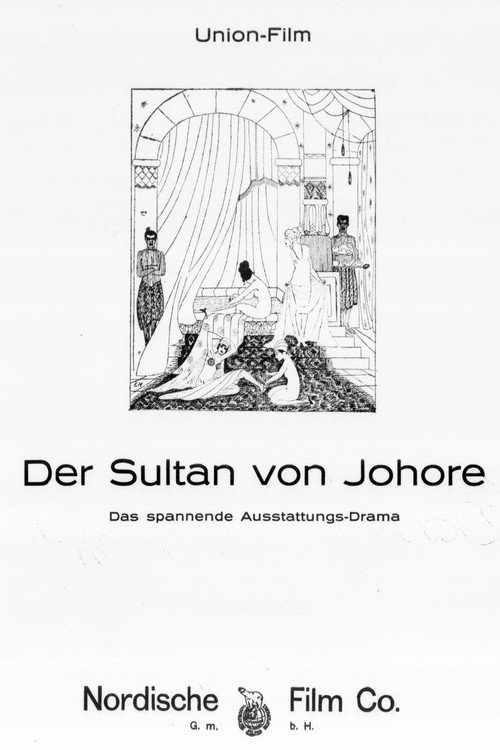Der Sultan von Johore Poster
