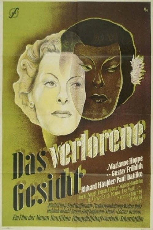 Das verlorene Gesicht Poster