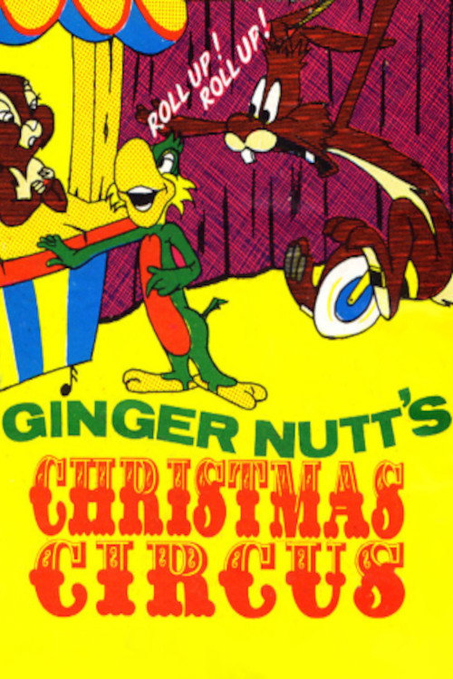 Ginger Nutt's Christmas Circus Poster