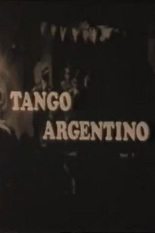 Tango argentino Poster