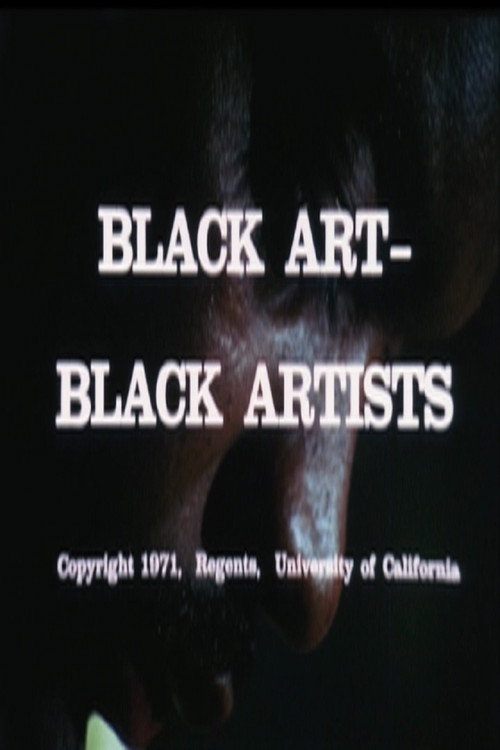 Black Art, Black Artists Poster