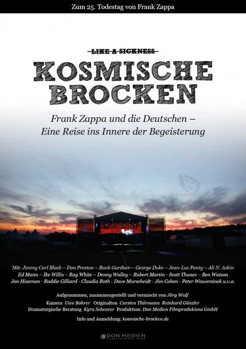 Kosmische Brocken - Frank Zappa und die Deutschen Poster