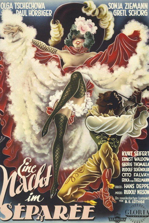 Eine Nacht im Séparée Poster