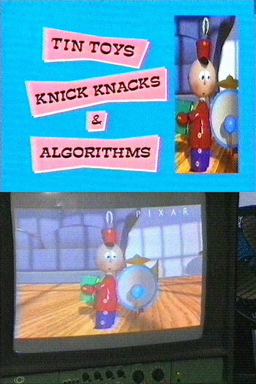 Tin Toys Knick Knacks & Algorithms Poster