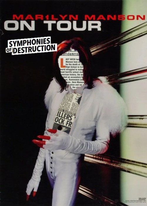 Marilyn Manson On Tour: Symphonies of Destruction Poster