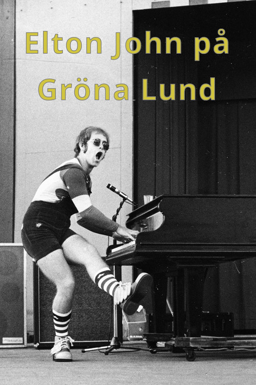 Elton John in Stockholm Poster