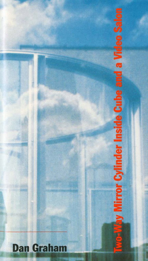 Two-Way Mirror Cylinder Inside Cube and a Video Salon Poster