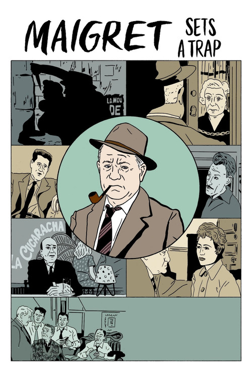 Maigret Sets a Trap Poster