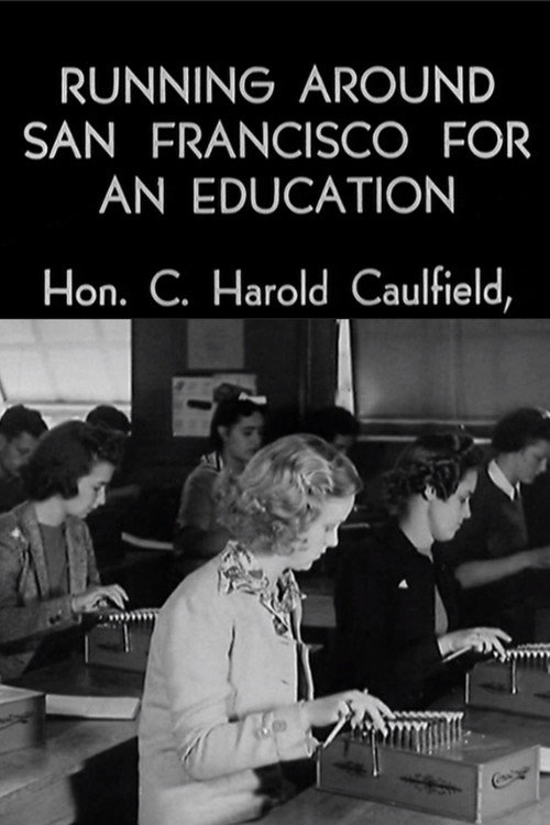 Running Around San Francisco for an Education Poster