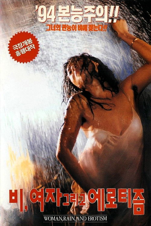 Rain, Woman and Eroticism Poster