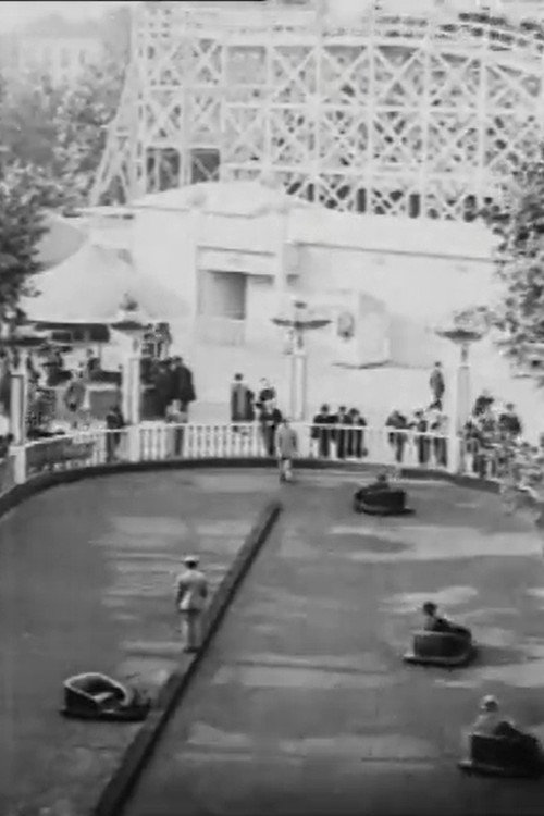 Luna Park, Paris Fairground Scenes Poster