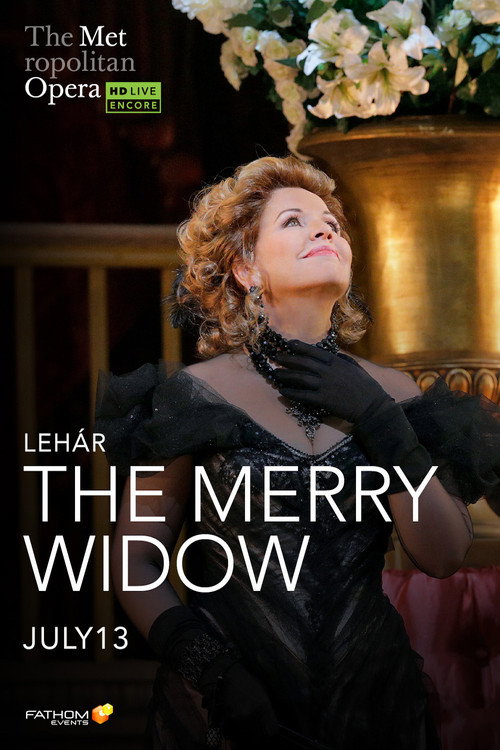 The Metropolitan Opera: The Merry Widow Poster
