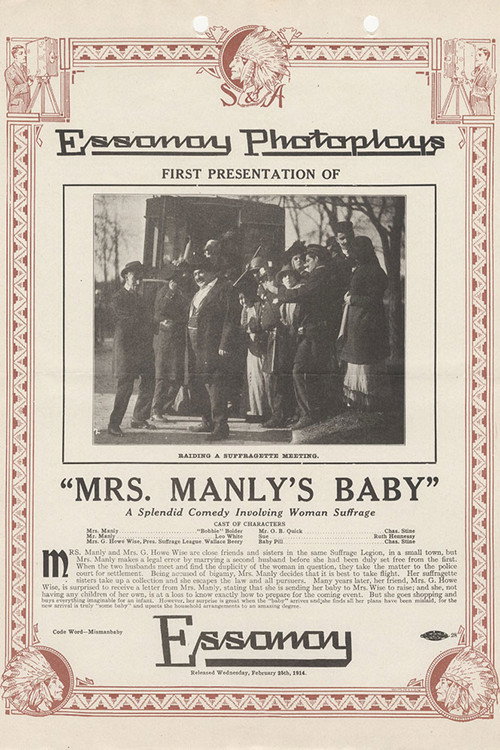 Mrs. Manly's Baby Poster